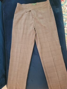 Mountain Lake Brown Plaid Pants Size S